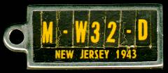 1942 New Jersey "Make Your Own (double window)" (front)