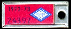 1972 Arkansas DAV Tag