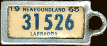 1965 Newfoundland/Labrador